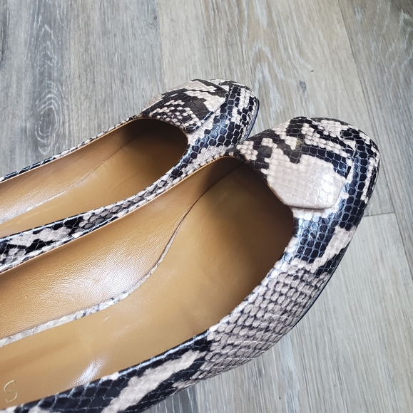 HOBBS LONDON SNAKE PRINT SHOES - Picture 6 of 15